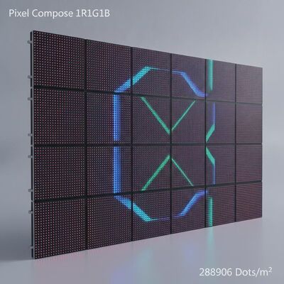 Buy Pixel Compose 1R1G1B Indoor Fixed LED Display Featuring Magnet Module Connection and 288906 Dots per Square Meter Density for Sharp Images online manufacture