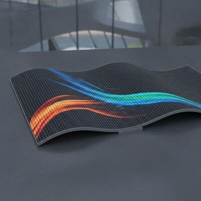Buy 800mm 240mm Module Size Bendable LED Video Wall Seamless Flexible LED Display Panel for Innovative Advertising Solutions online manufacture
